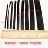 Cordón de Cuero Trenzado DIY Redondo Antiguo con Cabezal Plano Tira de Cordón Cinturón Negro Tubería para Ropa Cosplay Cuero Suave Harajuku