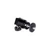 En stock, zapata de metal, cabezal pequeño, interfaz de tornillo de 1/4, cabezal de bola universal/soporte, soporte para lámpara de fotografía