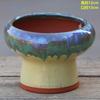 Vaso de cerâmica carnudo, planta de cerâmica, cerâmica retrô, areia roxa, atacado, simples, criativo, grande, pequeno, vaso de cerâmica, especial, desktop