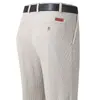 Estilo Wasteland Otoño e Invierno Pana Rayada Terciopelo Nuevos Pantalones Casuales para Hombre Rectos de Cintura Alta Color Sólido Pantalones Largos para Hombre