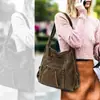 Bolso Bandolera Retro Nuevo para Mujer, Bolso Multifuncional de Tres Vías de Hombro Único/Doble Lavable, Bolso Y2K Europeo y Americano para Mujer