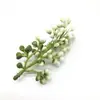 Flor de Plástico com Contas 8cm Planta Simulada Flor Pastoral Decoração Guirlanda de Natal Acessórios para Plantas Aquáticas de Plástico