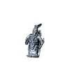 Colgante de Guan Gong de Plata para Hombre Plata Dura 3D Plata Pura 999 Guan Yu Guan Erye Colgante Tridimensional Collar de Paz Venta al por Mayor