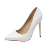 Zapatos de mujer talla grande 35-45 talla grande 44 talla grande 41 tacones altos 43 tacón de aguja sexy 11cm comercio exterior color frutal zapatos de vestir 42
