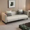 Sofá estilo minimalista italiano para apartamento pequeño, sala de estar, dormitorio, área de descanso de dos o tres plazas, salón de belleza, tienda de ropa
