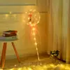 Día de San Valentín confesión Rosa LED bola de onda Red de puesto de globos bouquet de red bola de onda luminosa al por mayor