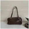 2026 Nuevo Bolso Coreano de Nicho para el Trabajo Retro de Moda Bajo el Brazo de un Solo Hombro Moda Simple Dulce Elegante Bolso Almohada