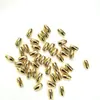 Bolsa 14K Mouse Dourado Amor contas de arroz contas de arroz em forma de azeitona colar pulseira contas espaçadoras joias artesanais diy acessórios