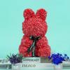 Venta Directa de Fábrica 25Cm40Cm Flor de Rosa Conejo Flor Eterna Caja de Regalo para Mejor Amigo, Novia, Regalo de San Valentín