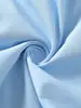 Camisa de sarga fina para hombre y mujer manga corta camisa blanca para hombre camisa azul para mujer cuello blanco de negocios rosa