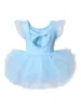 Ropa de baile nueva para niños 2026, conjunto de práctica de ballet, maillot nivel examen, vestido de niña con lazo de Amazon