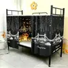 Cortina de Cama de Dormitório Cortina Cega de Estudante Cortina de Cama Superior Cortina de Cama Superior e Inferior Cama de Mulher Enclosure de Cama de Dormitório Enclosure de Cama de Homem Cortina de Cama Superior e Inferior