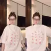 Camiseta de Manga Corta Fresca para Hombre, Estilo Nuevo de Moda Primavera y Verano, Lujo Ligero, Sencilla, Cómoda, Versátil, Elegante, de Gama Alta, Holgada, Cuello Redondo