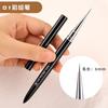 Set de Plumas para Nail Art con Mango de Metal Transfronterizo, Set Completo de 15 Plumas de Colores, Plumas Funcionales, Plumas de Margarita, Plumas de Flores, Plumas de Fototerapia