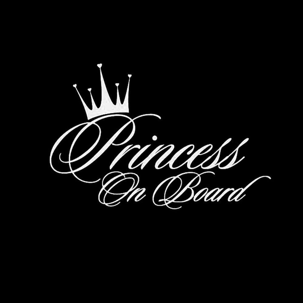 Car-Sticker-Princess-Baby-On-B