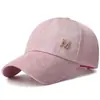 Gorra de Béisbol de Verano con Logo Metálico m, Gorra de Pico Delgado para Adelgazar la Cara, Gorra de Malla Transpirable Versátil de Moda Transfronteriza