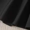 Comercio exterior transfronterizo Verano europeo y americano 26 nuevos modelos de elegantes vestidos de princesa negros con cuello redondo y lazo para bebés y niños pequeños, directo del fabricante