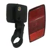 Refletores Dianteiros e Traseiros para Bicicleta de Montanha Refletores de Raios Placas de Advertência Noturna Lanternas Traseiras Refletivas Equipamento de Ciclismo