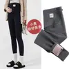 Leggings de maternidade para o outono, confortáveis de usar sem apertar a barriga, novo modelo 2026, calças quentes de algodão para o inverno, calças de maternidade com suporte para a barriga, tamanho grande