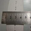 Atacado do Fabricante em Estoque Elástico com Casas para Botão de 3,0 cm, Ajustável com Furos, Elástico Apertador Preto de 3,5 cm