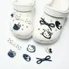 Zapatos con Agujeros Dibujos Animados TOY Labubu Accesorios Flores para Zapatos Hebillas Zapatos Lindos Accesorios DIY Decoración Hebillas de Zapatos