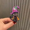Pinza Divertida para el Cabello de Niños Fiesta Fantasma Calabaza Murciélago Pinza para el Cabello de Fiesta 2024 Accesorios para el Cabello de Niña Halloween