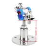 Abrazadera de Tubo Ajustable de Acero Inoxidable 304 con Base, Soporte Telescópico para Tubo, Soporte para Tubo, Abrazadera de Tubo, Sujetador de Tubo