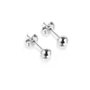 Aretes de Aleación de Titanio F136 de Grado Médico, Grado de Implante, Diseño Simple y Elegante, No es Necesario Quitar al Dormir, Previene el Obstrucción del Agujero del Oído, Joyería para Orejas