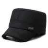 Nuevo Sombrero de Pato de Terciopelo Plus para Hombre de Invierno Engrosado Cálido Protección para los Oídos Estilo Papá Mediana Edad y Ancianos Gorra de Béisbol Resistente al Viento
