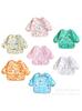 Nuevos Baberos Estilo Japonés para Bebés, Batas Impermeables de Manga Larga para Todo el Cuerpo para Niños, Ropa Reversible para Pintar para Niños y Niñas