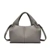 Bolso de Mano de Nicho Transfronterizo Nueva Moda Simple Gran Capacidad Bandolera Nube Bolso para Mujer Versátil para Viajes Diarios Bolso Tote
