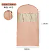 Funda de compresión para chaqueta de plumas, tipo colgante para armario de casa, bolsa de almacenamiento de ropa para abrigos largos, funda colgante a prueba de polvo para prendas
