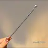 Nueva horquilla de aleación de estilo chino simple de cabeza redonda, estilo retro, temperamento, pasador para el cabello de placa, horquilla de metal, tocado al por mayor, accesorios para el cabello