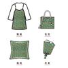 Tejido clásico de contraste de colores, exquisito tejido de hilo sumergido para ropa de mujer, primavera y verano, suave, para vestido, bolso decorativo vintage, tela floral.