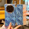 Adecuado para la funda de teléfono Huawei Mate80Rs Extraordinary Master, Funda de cuero tipo cartera con cobertura total para Mate80Rs, Antihuellas dactilares