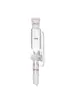 Embudo de Separación de Vidrio PTFE de Presión Constante con Pistón Embudo de Goteo Cilíndrico con Escala 50/100/250/500ml