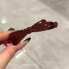 Pinza de plátano voluminizadora grande, pinza vertical, pinza para el pelo de lunares de moda coreana para mujer, accesorio para el pelo de lujo ligero de alta gama