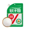 Açúcar Branco Orgânico Ganzhiyuan Premium 300g Sacola Doméstica para Cozinhar e Assar Açúcar Fino Certificado Orgânico Condimento