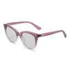 Gafas de sol Cat-Eye Bicolor Estilo Europeo y Americano Jamie 22007 para Mujer, Moda y Únicas Versión Coreana con Remaches Largos, Gafas de Sol Estilo Ins