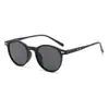 Gafas de Sol Redondas Pequeñas Estilo Celebridad de Internet, Unisex, Anti-UV, Gafas de Sol con Protección Solar, Gafas para Conducir al Aire Libre