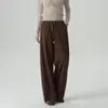 Pantalones de Yoga Rectos para Mujer 2026 Otoño Nuevo para Exteriores Correr Corte Holgado Adelgazantes Largos Casuales para Viajar Pantalones de Pierna Curva