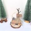 Artesanato em Madeira Enfeites de Veado, Esculturas em Madeira, Enfeites de Veado Feitos à Mão, Decorações de Natal, Pequenos Presentes, Enfeites de Veado DIY