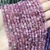 Ágata de Cristal Casual y Exquisita Grava de Agujero Recto Pequeño con Cuentas Sueltas Grava Asimétrica de Cristal Rosa Citrino Amatista