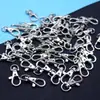 Llavero diy gancho de aleación de zinc accesorios de llavero de metal ferretería hebilla de perro hebilla de langosta de color llavero