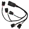 Adequado para Chicote de Trilho Injetor de Combustível Esquerdo Cadillac Chevrolet Gmc