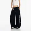 Calça de moletom casual de jazz para homens e mulheres, calça esportiva solta e modeladora de outono, calça jogger confortável e com bom caimento, de perna larga