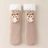 Calcetines de Terciopelo de Cordero para Hombre Otoño e Invierno Engrosados con Forro Polar Cálidos Extra Gruesos Calcetines de Piso Sueltos para Casa Calcetines de Dormir de Invierno