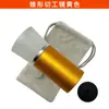 Instrumento de Observación Magnificador de Espejo de Corte Cónico Metálico para Inspección de Joyería e Identificación de Diamantes, Herramienta Profesional de Aumento 10X