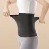 Soporte Lumbar Térmico con Bolsillos, Cinturón Lumbar de Doble Bolsillo, Cálido y Calefactor, Protección de Vientre y Estómago, Soporte Lumbar Unisex a Prueba de Frío Postparto