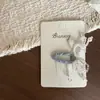 Novo Prendedor de Cabelo BB Clip Estrela Flor Laço com Contas Prateadas Clip Lateral Clip para Franja